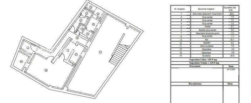 Constanta, Piata Ovidiu, Centrul Istoric, vila 800 mp, 12 camere, S+P2+M.